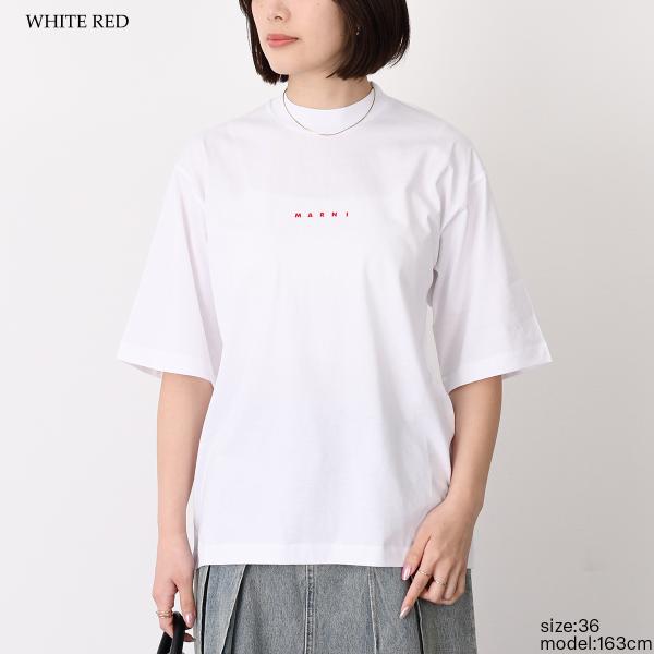 MARNI logo T-shirt in organic cotton 