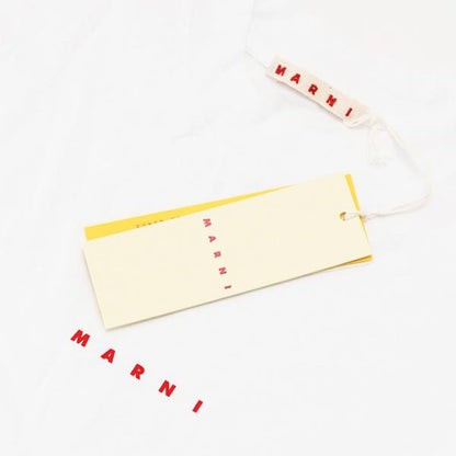 MARNI logo T-shirt in organic cotton 
