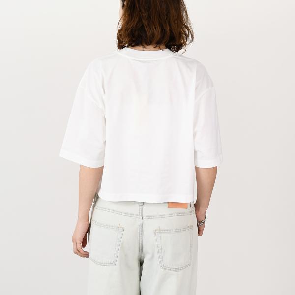 MARNI T-shirt in jersey cotton with checked Marni logo 