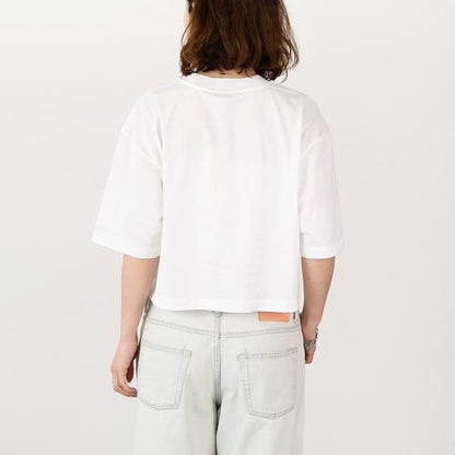 MARNI T-shirt in jersey cotton with checked Marni logo 