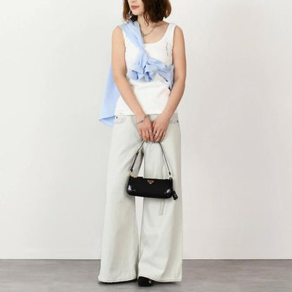 MARNI Embroidered logo tank top 