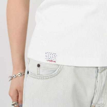 MARNI ロゴ刺繍タンクトップ