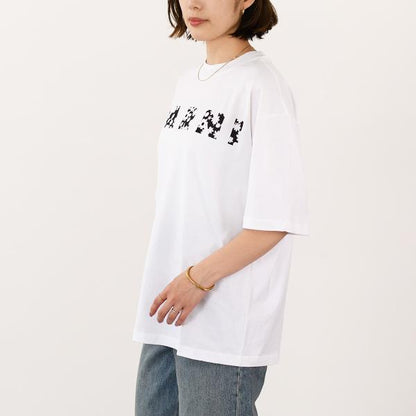 MARNI マルニ Pop Fields ロゴ コットンTシャツ
