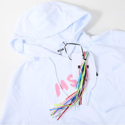 MSGM logo print hoodie 