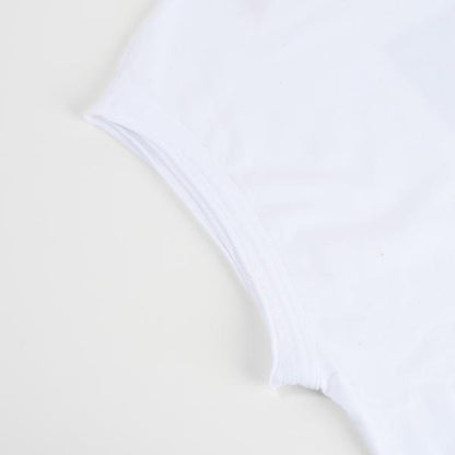 N21 numero ventuno ロゴグラフィックプリント ノースリーブ