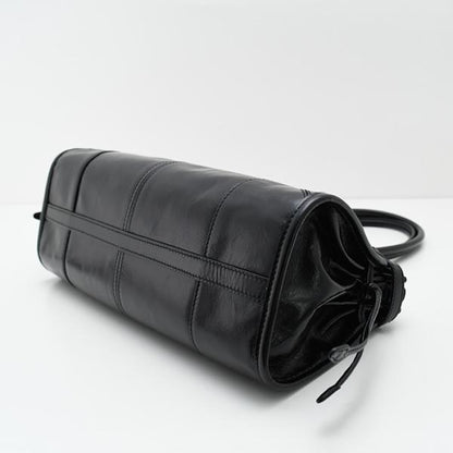 PRADA プラダ プラダ ボニー ミディアム レザー ハンドバッグ