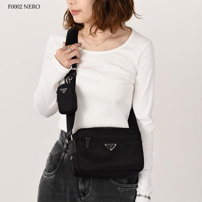 PRADA Re-Nylon ロゴショルダーバッグ
