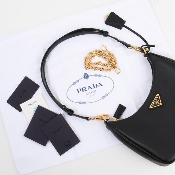 PRADA Re-Edition ソフトグレインレザー ミニバッグ