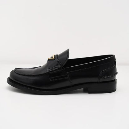 PRADA プラダ ブラッシュド レザー ローファー