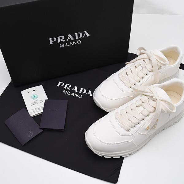 PRADA プラダ PRAX 01 ナッパレザースニーカー