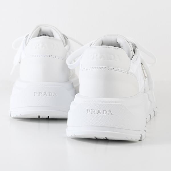 PRADA 프라다 Prax 01 Re-Nylon x 가죽 운동화 