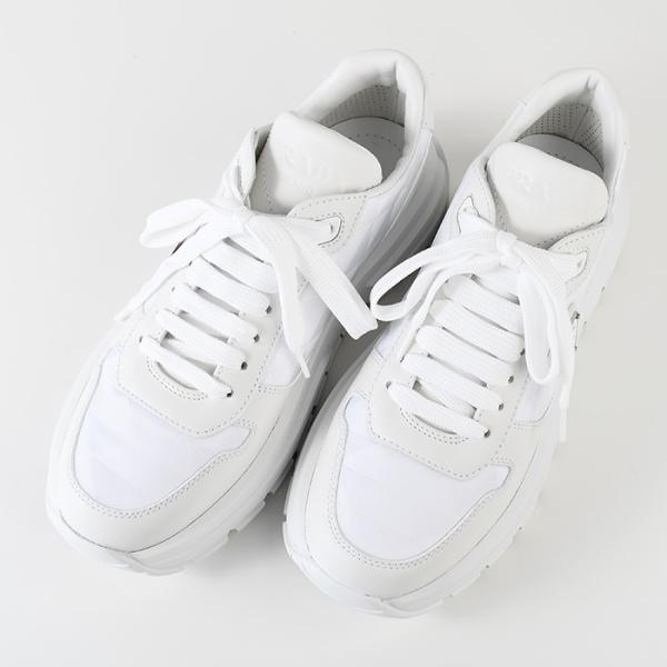 PRADA 프라다 Prax 01 Re-Nylon x 가죽 운동화 