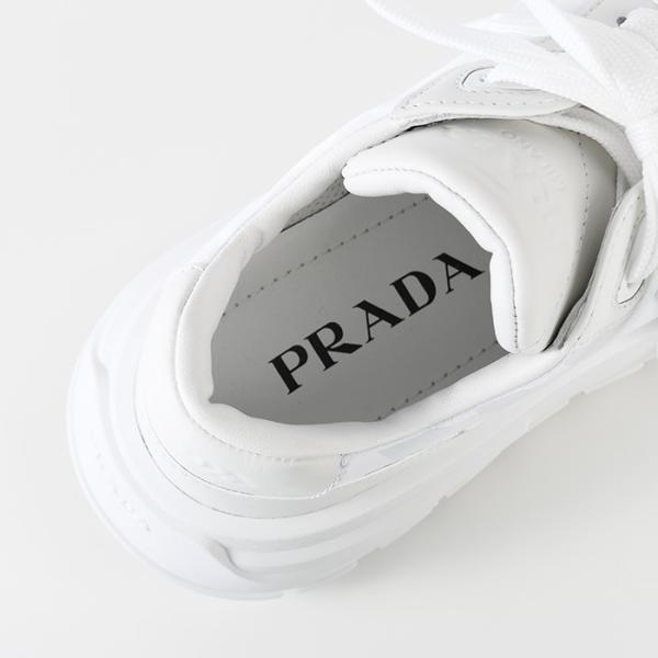 PRADA 프라다 Prax 01 Re-Nylon x 가죽 운동화 
