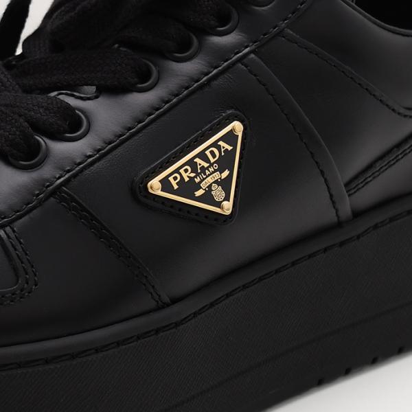 PRADA Downtown Bold Leather Sneakers – FELICE
