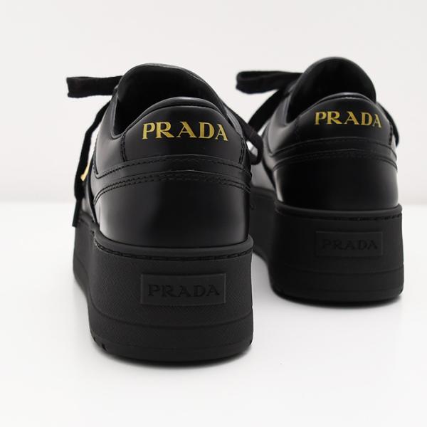 PRADA プラダ ダウンタウン ボールド レザー スニーカー