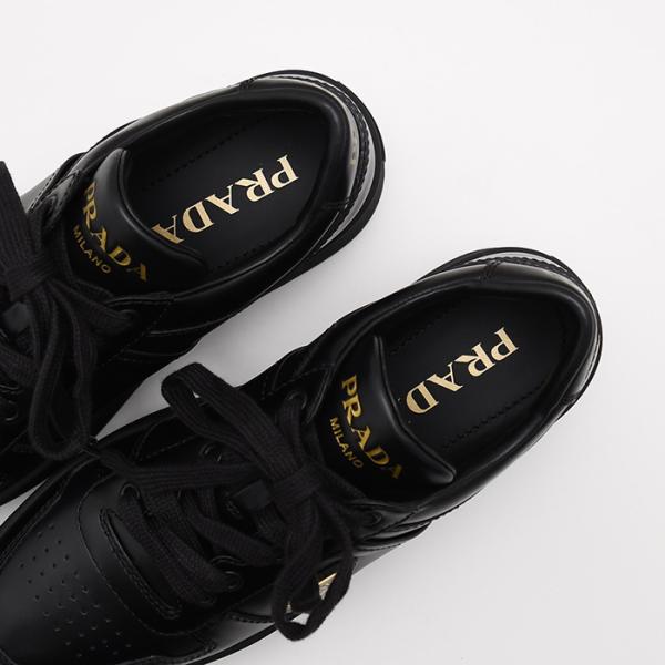 PRADA プラダ ダウンタウン ボールド レザー スニーカー