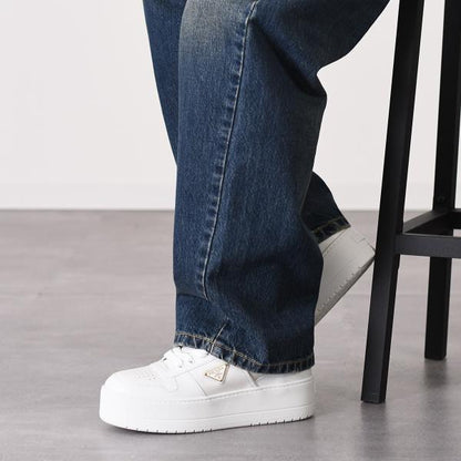 PRADA プラダ ダウンタウン ボールド レザー スニーカー