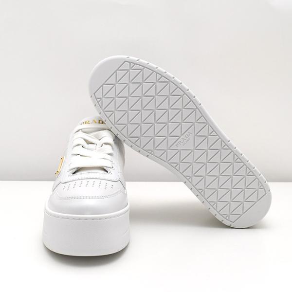 PRADA プラダ ダウンタウン ボールド レザー スニーカー