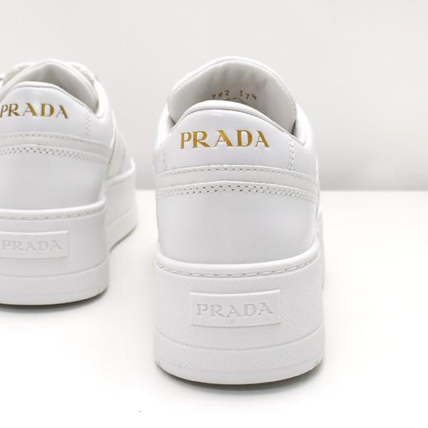 PRADA プラダ ダウンタウン ボールド レザー スニーカー
