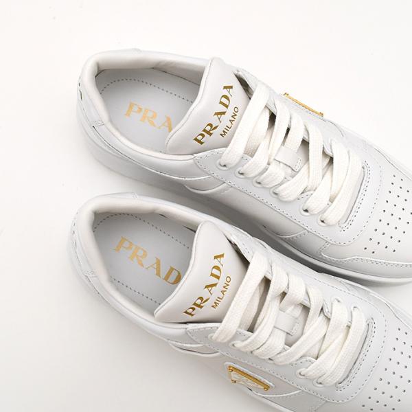 PRADA プラダ ダウンタウン ボールド レザー スニーカー