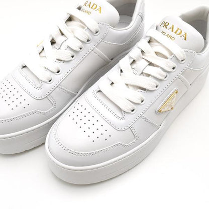 PRADA プラダ ダウンタウン ボールド レザー スニーカー