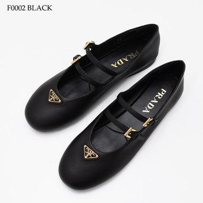 PRADA プラダ ナッパレザー バレリーナ シューズ