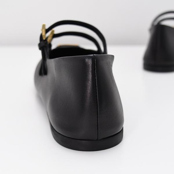 PRADA プラダ ナッパレザー バレリーナ シューズ