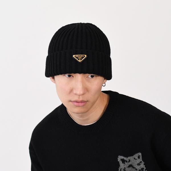 PRADA 프라다 울 비니 