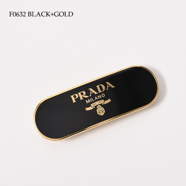 PRADA メタルヘアクリップ
