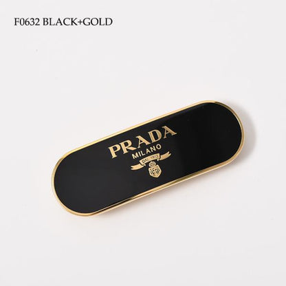 PRADA メタルヘアクリップ