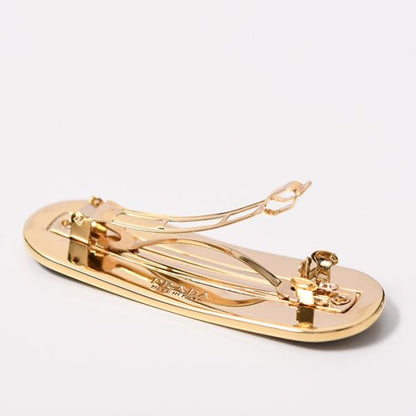 PRADA メタルヘアクリップ