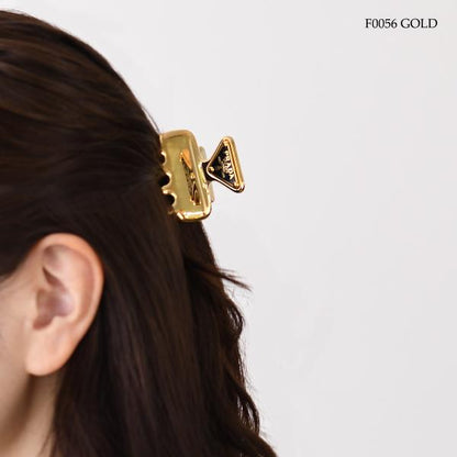 PRADA プラダ メタル ヘアクリップ