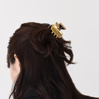 PRADA プラダ メタル ヘアクリップ