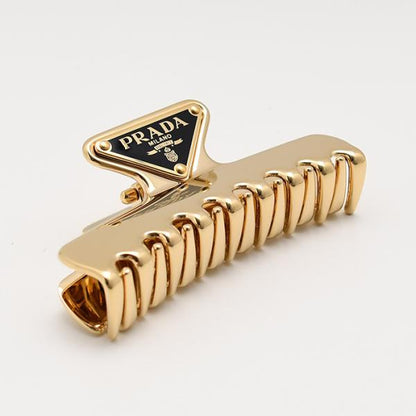 PRADA プラダ メタル ヘアクリップ
