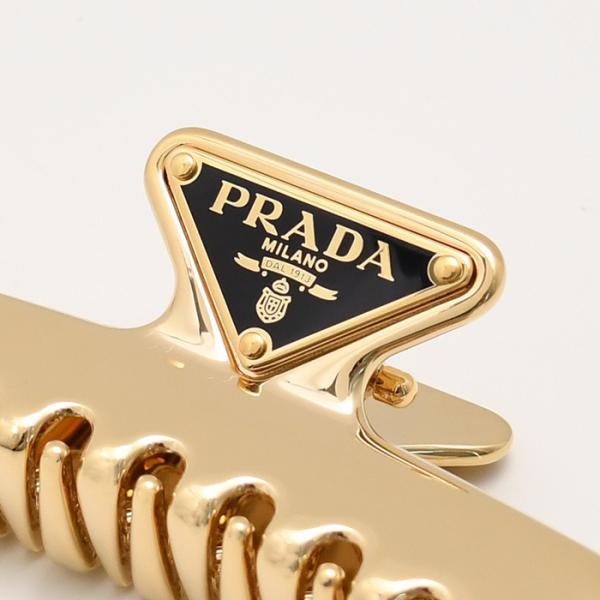 PRADA プラダ メタル ヘアクリップ