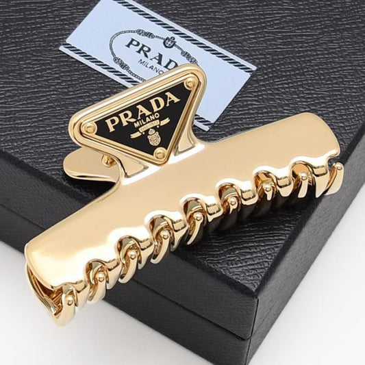 PRADA プラダ メタル ヘアクリップ