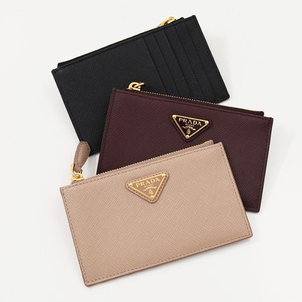 PRADA サフィアーノトライアングル カードケース