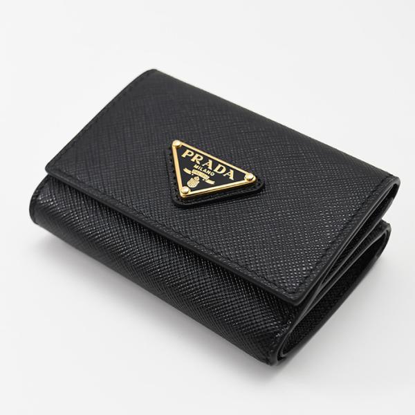 PRADA プラダ サフィアーノトライアングル 財布