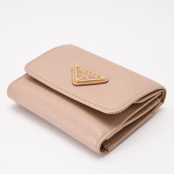 PRADA プラダ サフィアーノトライアングル 財布