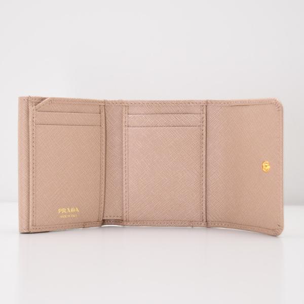 PRADA プラダ サフィアーノトライアングル 財布