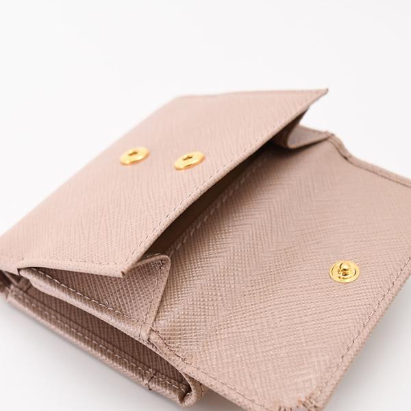 PRADA プラダ サフィアーノトライアングル 財布