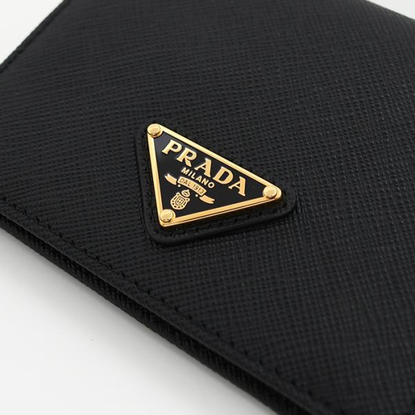 PRADA プラダ サフィアーノトライアングル 財布
