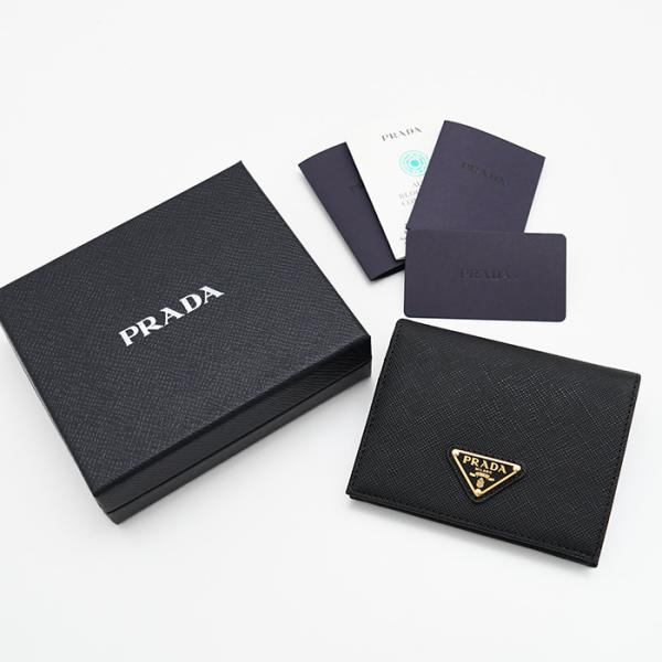 PRADA プラダ サフィアーノトライアングル 財布