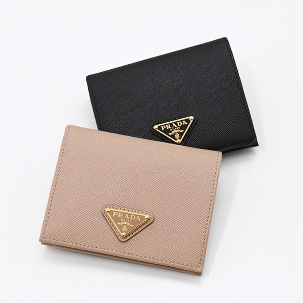 PRADA プラダ サフィアーノトライアングル 財布