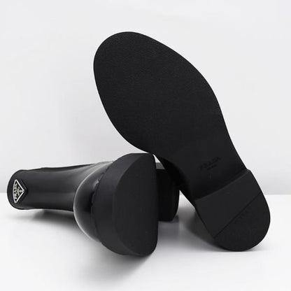 PRADA プラダ ブラッシュドカーフ チェルシーブーツ