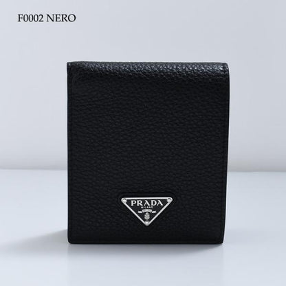 PRADA プラダ コインパース付きレザーウォレット