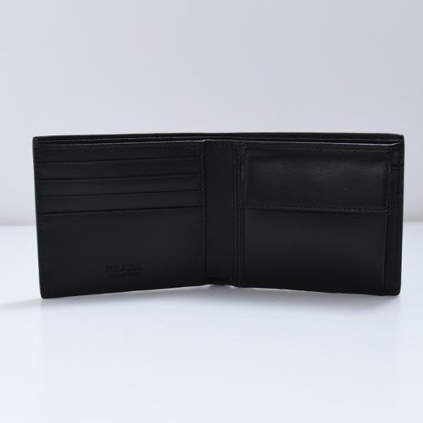 PRADA プラダ コインパース付きレザーウォレット