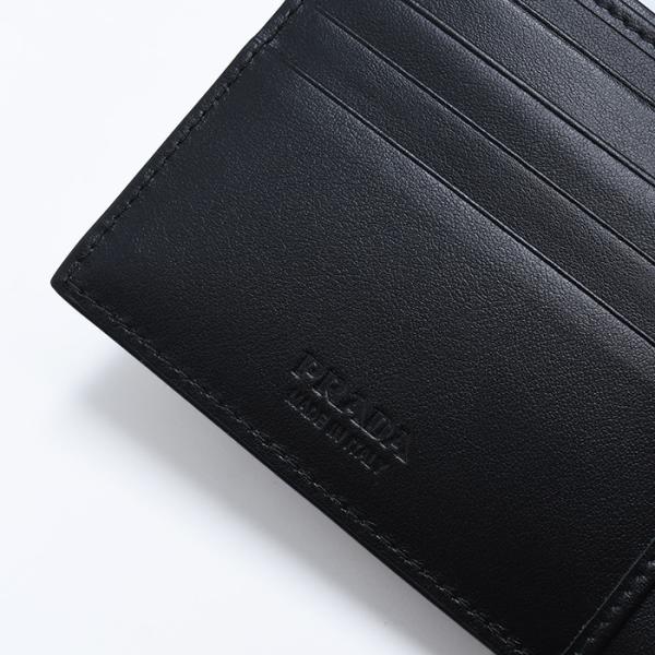 PRADA プラダ コインパース付きレザーウォレット
