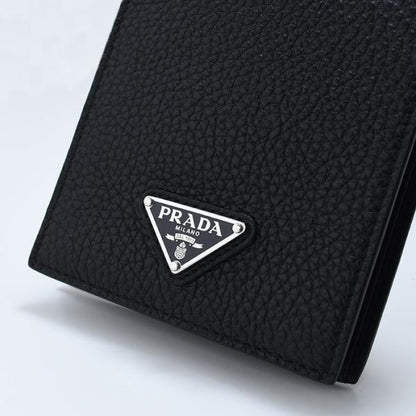PRADA プラダ コインパース付きレザーウォレット