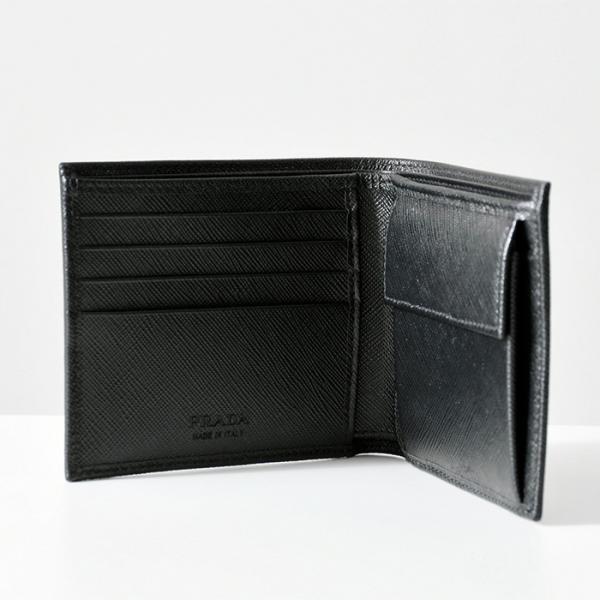 PRADA SAFFIANO トライアングルロゴ 2つ折り財布